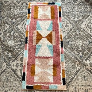 Urban Outfitters bath rug. Color terracotta. Size 20 “ x 50 “
